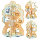 Drewniana zabawka edukacyjna 10 w 1 - wielofunkcyjne drzewo MAM161 Activity Tree