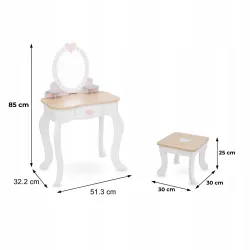 Toaletka dziecięca Mamabrum MAM68 MAKEUP DREESER MAM68