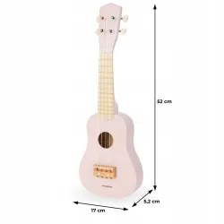 Drewniane ukulele Mamabrum MAM55 różowe