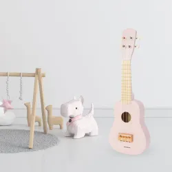 Drewniane ukulele Mamabrum MAM55 różowe