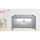 MobySystem składane łóżeczko turystyczne / Kojec Happy Traveller BASIC GREY