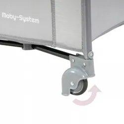 MobySystem składane łóżeczko turystyczne / Kojec Happy Traveller BASIC GREY MobySystem składane łóżeczko turystyczne / Kojec Happy Traveller BASIC GREY