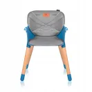 KRZESEŁKO DO KARMIENIA LIONELO KOEN 2W1 DREWNIANE