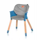 KRZESEŁKO DO KARMIENIA LIONELO KOEN 2W1 DREWNIANE