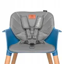 KRZESEŁKO DO KARMIENIA LIONELO KOEN 2W1 DREWNIANE