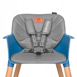 KRZESEŁKO DO KARMIENIA LIONELO KOEN 2W1 DREWNIANE