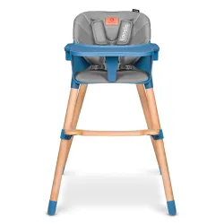 KRZESEŁKO DO KARMIENIA LIONELO KOEN 2W1 DREWNIANE