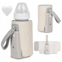 Podgrzewacz wielofunkcyjny Lionelo LOC-THERMUP GO PLUS BEIGE SAND Podgrzewacz wielofunkcyjny Lionelo LOC-THERMUP GO PLUS BEIGE SAND