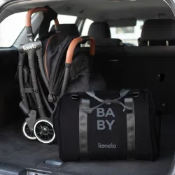 Torba na wózek Lionelo LO-IDA BLACK ONYX