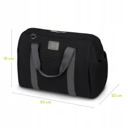 Torba na wózek Lionelo LO-IDA BLACK ONYX Torba na wózek Lionelo LO-IDA BLACK ONYX