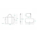 Torba na wózek Lionelo LO-IDA BLACK ONYX