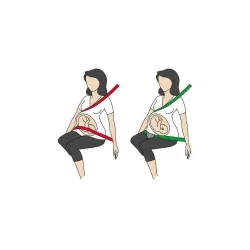 Adapter do pasów dla kobiet w ciąży BeSafe zatrzask