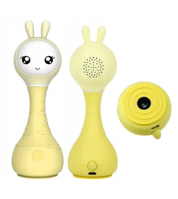 ALILO KRÓLICZEK SMARTY BUNNY INTERAKTYWNY MUZYKA żółty