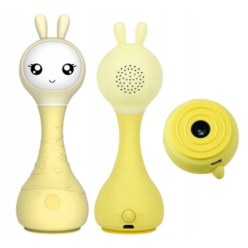 ALILO KRÓLICZEK SMARTY BUNNY INTERAKTYWNY MUZYKA żółty
