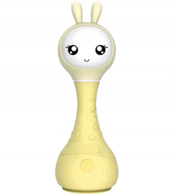 ALILO KRÓLICZEK SMARTY BUNNY INTERAKTYWNY MUZYKA żółty