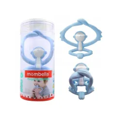 Gryzak ortodontyczny Mombella Małpka light blue Gryzak ortodontyczny Mombella Małpka light blue