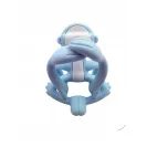 Gryzak ortodontyczny Mombella Małpka  light blue