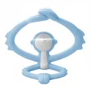 Gryzak ortodontyczny Mombella Małpka  light blue