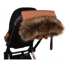 Mufka CottonMoose ochraniacz na ręce do wózka Camel