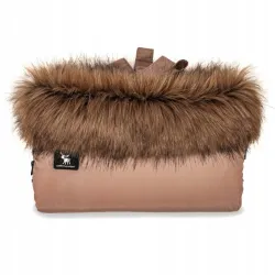 Mufka CottonMoose ochraniacz na ręce do wózka Camel
