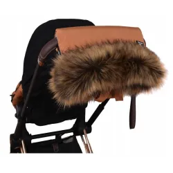 Mufka CottonMoose ochraniacz na ręce do wózka Camel