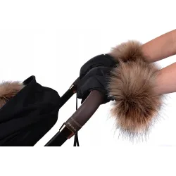 CottonMoose HANDMUFF YUKON Rękawice do wózka Amber