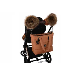 CottonMoose HANDMUFF YUKON Rękawice do wózka Amber
