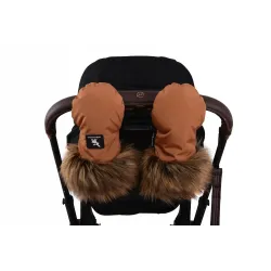 CottonMoose HANDMUFF YUKON Rękawice do wózka Amber