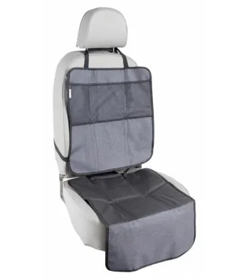 Ochraniacz pod fotelik Petite&Mars 14 x 28 cm odcienie szarości