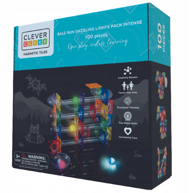 Clever klocki magnetyczne 100el