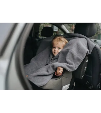 Ponczo samochodowe POLAR Patulove SZARE ONE SIZE BASIC GREY