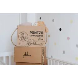 Ponczo samochodowe POLAR Patulove SZARE ONE SIZE BASIC GREY