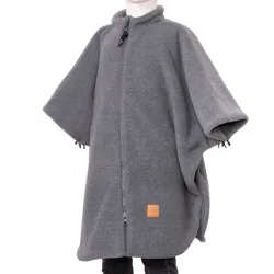 Ponczo samochodowe POLAR Patulove SZARE ONE SIZE BASIC GREY