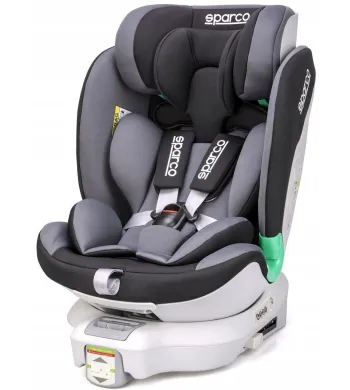 FOTELIK OBROTOWY 360 iSIZE 40-135CM Sparco niebieski Sk6000