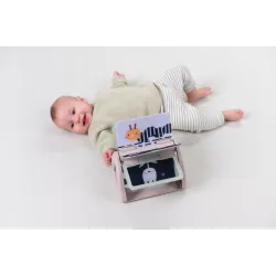 Taf Toys sensoryczna książeczka obrotowa czarno-biała 13385