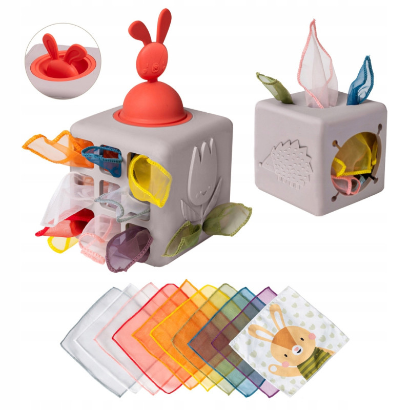 Taf Toys POP UP BOX Pojemnik z Wyskakującymi Chusteczkami 13405