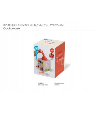 Taf Toys POP UP BOX Pojemnik z Wyskakującymi Chusteczkami 13405