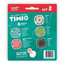 Timio Zestaw 5 dysków do nauki języków do odtwarzacza Timio - Set 2 Timio Zestaw 5 dysków do nauki języków do odtwarzacza Timio - Set 2
