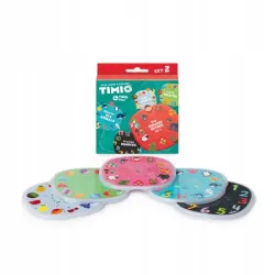 Timio Zestaw 5 dysków do nauki języków do odtwarzacza Timio - Set 2 Timio Zestaw 5 dysków do nauki języków do odtwarzacza Timio - Set 2