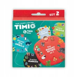 Timio Zestaw 5 dysków do nauki języków do odtwarzacza Timio - Set 2 Timio Zestaw 5 dysków do nauki języków do odtwarzacza Timio - Set 2