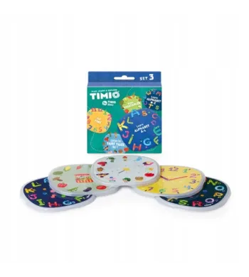 Timio Zestaw 5 dysków do nauki języków do odtwarzacza Timio - Set 3