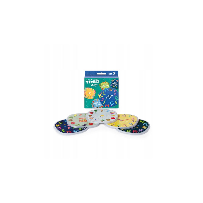 Timio Zestaw 5 dysków do nauki języków do odtwarzacza Timio - Set 3