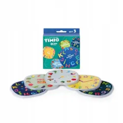 Timio Zestaw 5 dysków do nauki języków do odtwarzacza Timio - Set 3 Timio Zestaw 5 dysków do nauki języków do odtwarzacza Timio - Set 3