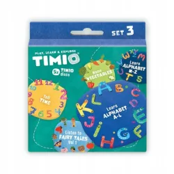 Timio Zestaw 5 dysków do nauki języków do odtwarzacza Timio - Set 3 Timio Zestaw 5 dysków do nauki języków do odtwarzacza Timio - Set 3