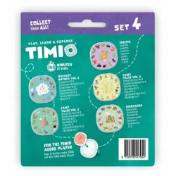 Timio Zestaw 5 dysków do nauki języków do odtwarzacza Timio - Set 4 Timio Zestaw 5 dysków do nauki języków do odtwarzacza Timio - Set 4