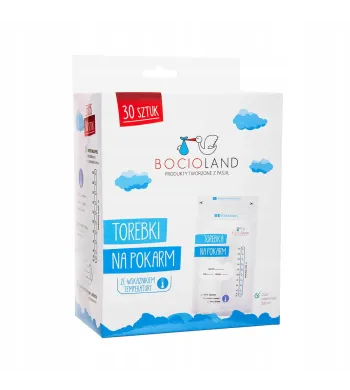 BOCIOLAND Woreczki na pokarm sterylne 200ml 30szt