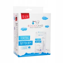 BOCIOLAND Woreczki na pokarm sterylne 200ml 30szt