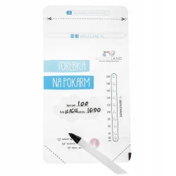 BOCIOLAND Woreczki na pokarm sterylne 200ml 30szt