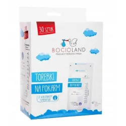 BOCIOLAND Woreczki na pokarm sterylne 200ml 30szt
