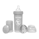 Twistshake butelka antykolkowa 260 ml GREY